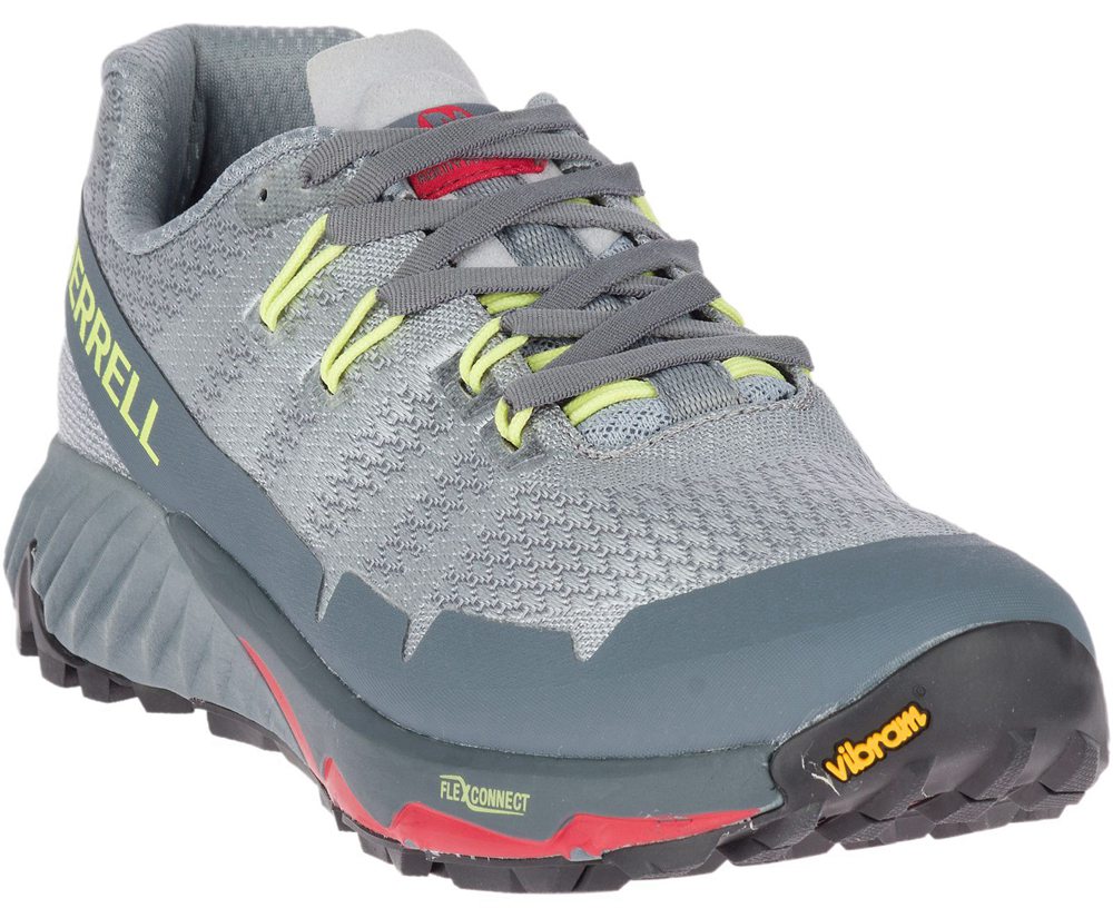 Buty Sportowe Merrell Męskie Szare - Agility Peak Flex 3 - 731029-COV